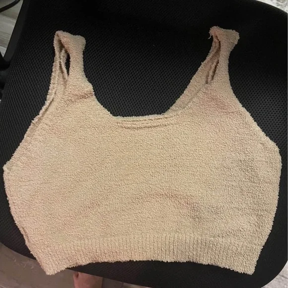 Fuzzy tank and pants set loungewear - Picture 5 of 6